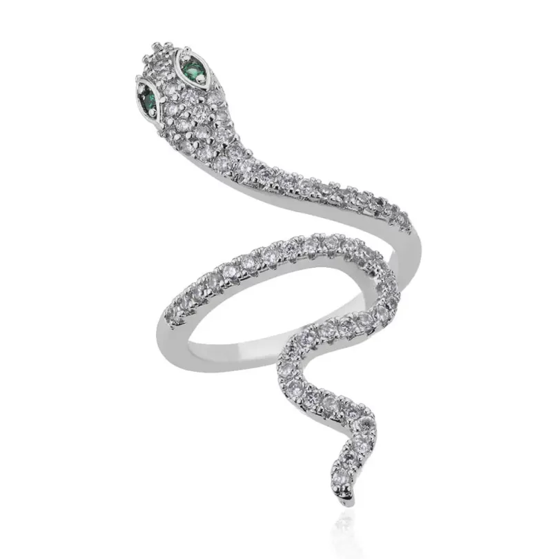 Bague Serpent Nyxara - Acier Inoxydable – Image 3