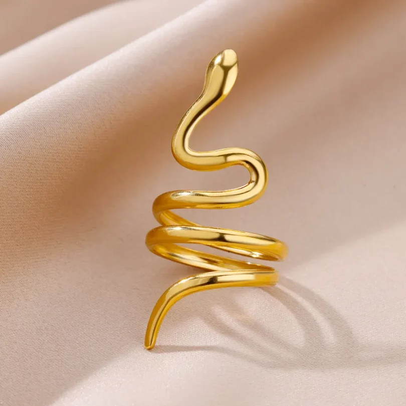Bague Serpent Theros - Acier Inoxydable – Image 2