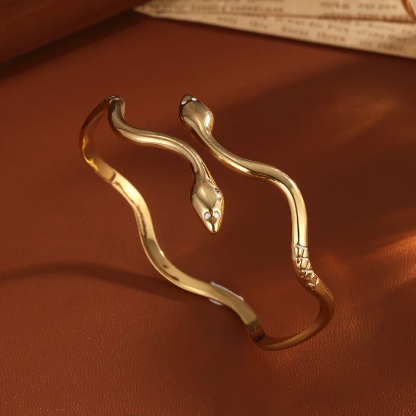 Bracelet Serpent Aphrodite - Acier Inoxydable