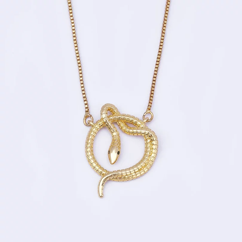 Collier Serpent Elektrae - Cuivre – Image 3