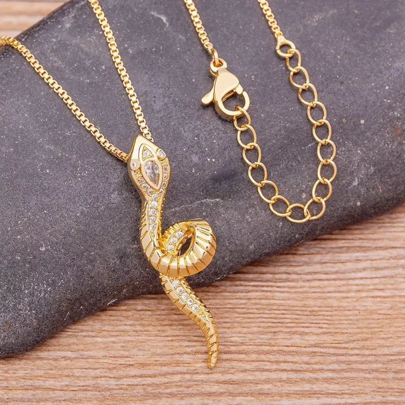 Collier Serpent Calypheia - Cuivre – Image 2