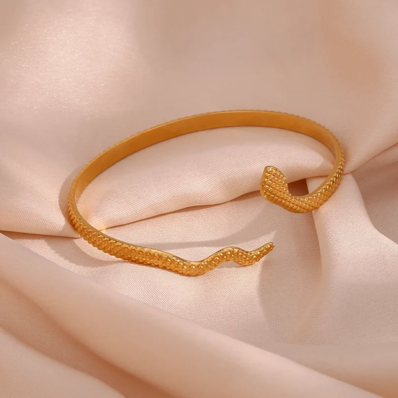 Bracelet Serpent Aspasia - Acier Inoxydable