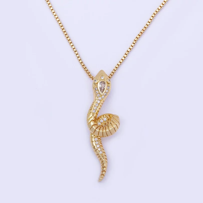 Collier Serpent Calypheia - Cuivre – Image 3