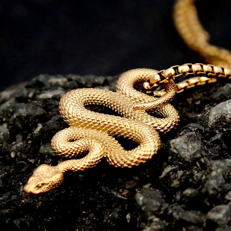 Collier Serpent Lysithea - Acier inoxydable – Image 2