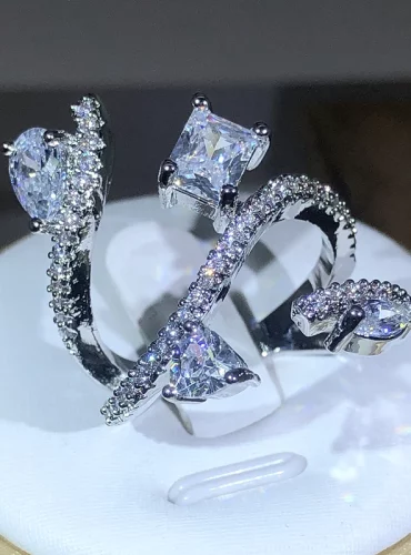 Bague Serpent Clio - Acier Inoxydable