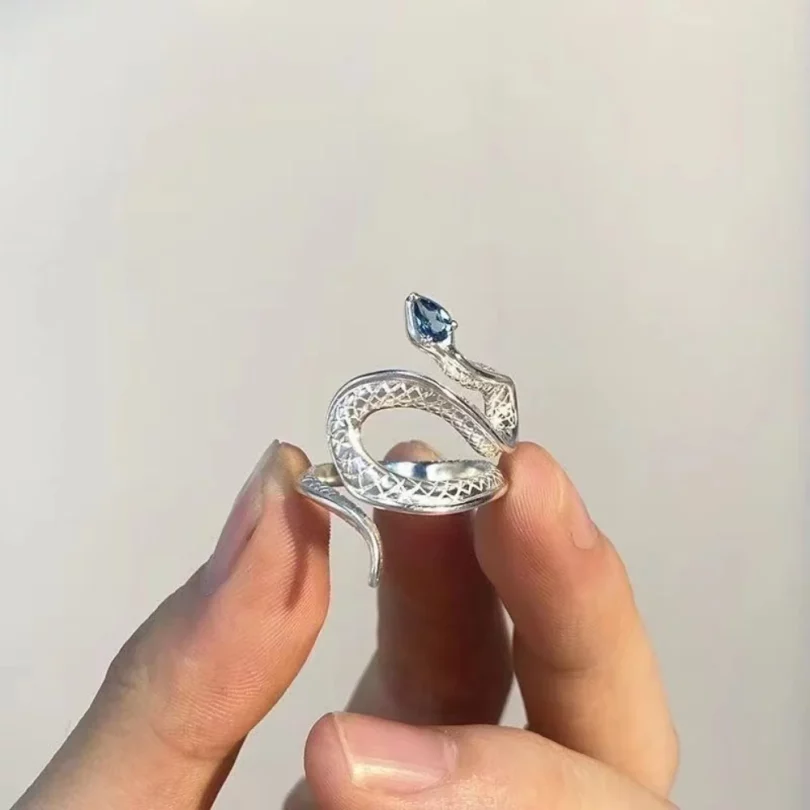 Bague Serpent Némésis - Acier Inoxydable – Image 4
