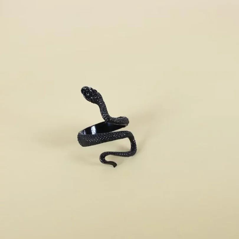 Bague Serpent Athéna - Acier Inoxydable – Image 2
