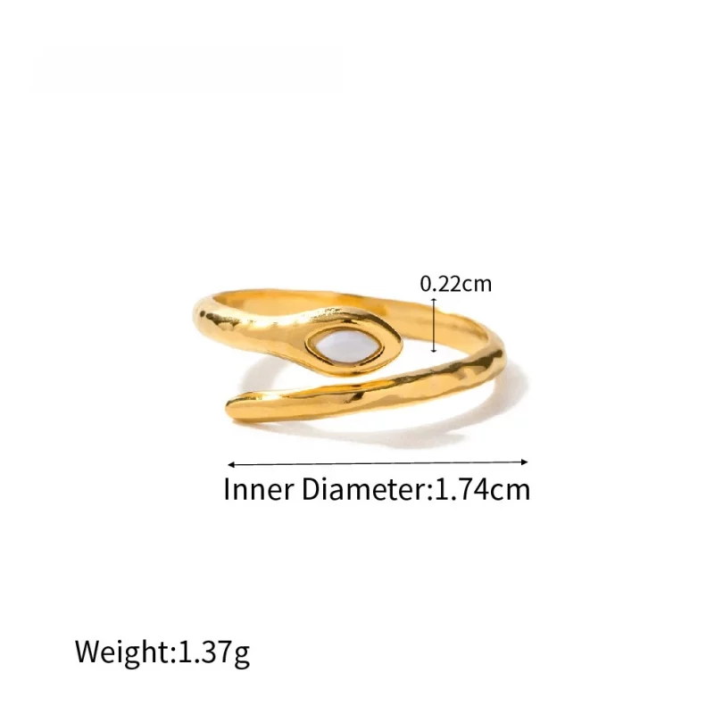 Bague Serpent Artémis - Plaqué Or – Image 13