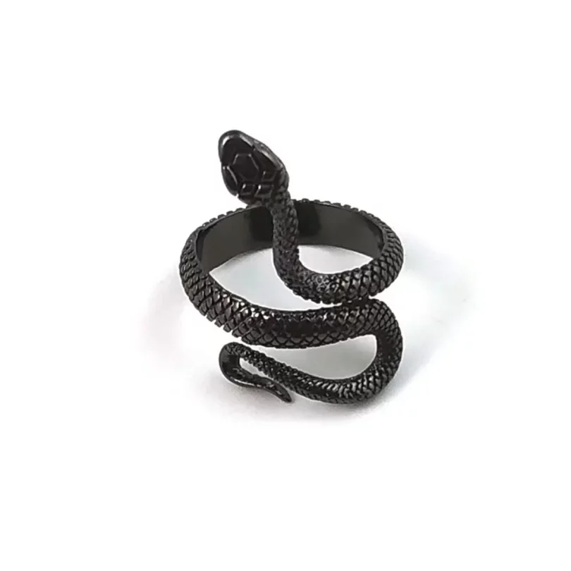 Bague Serpent Athéna - Acier Inoxydable – Image 5