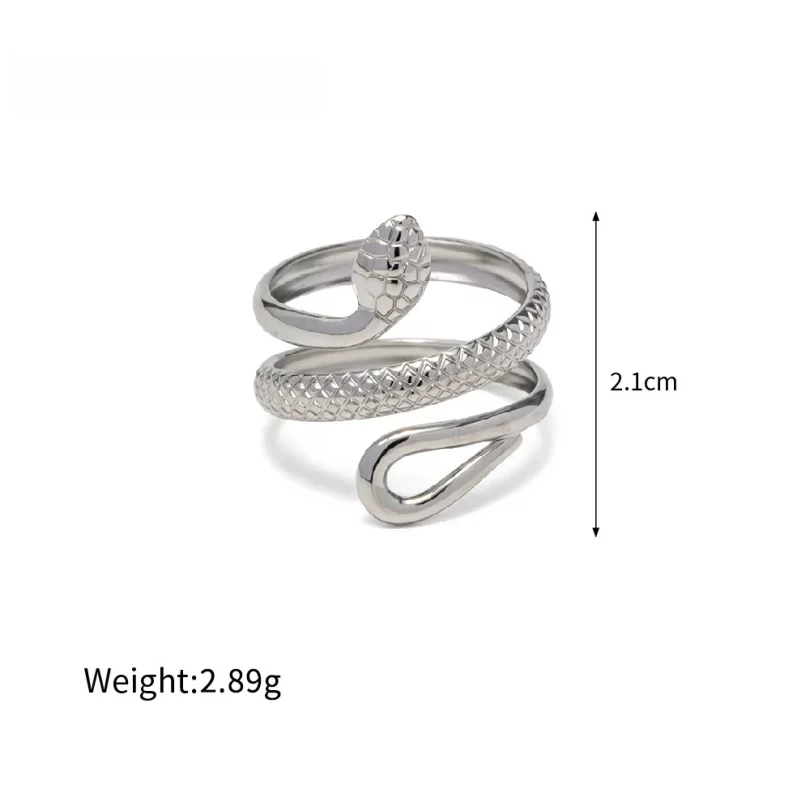 Bague Serpent Artémis - Plaqué Or – Image 11