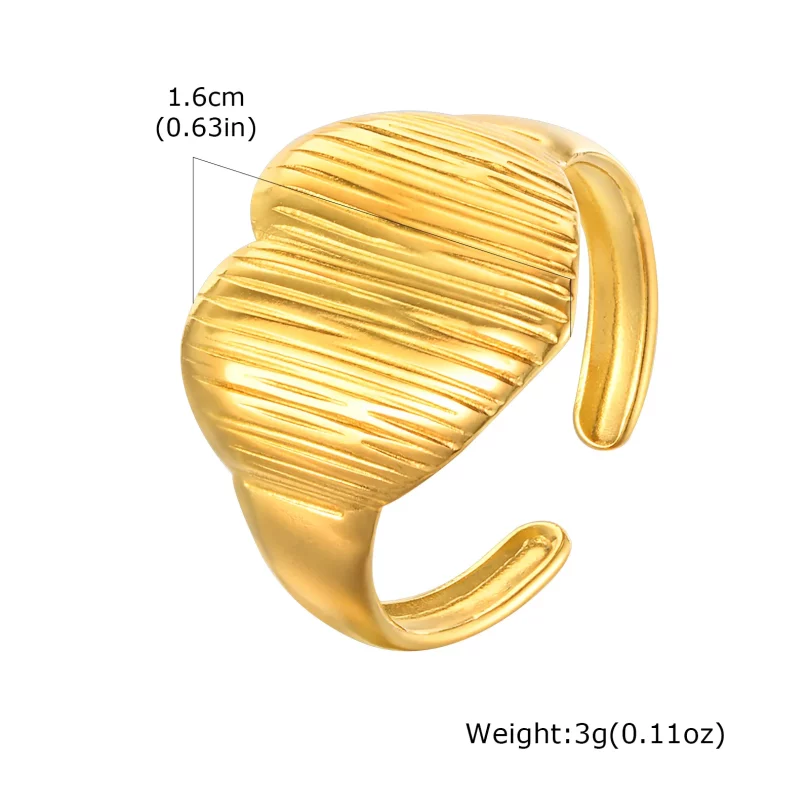 Bague Serpent Séléné - Plaqué Or – Image 8