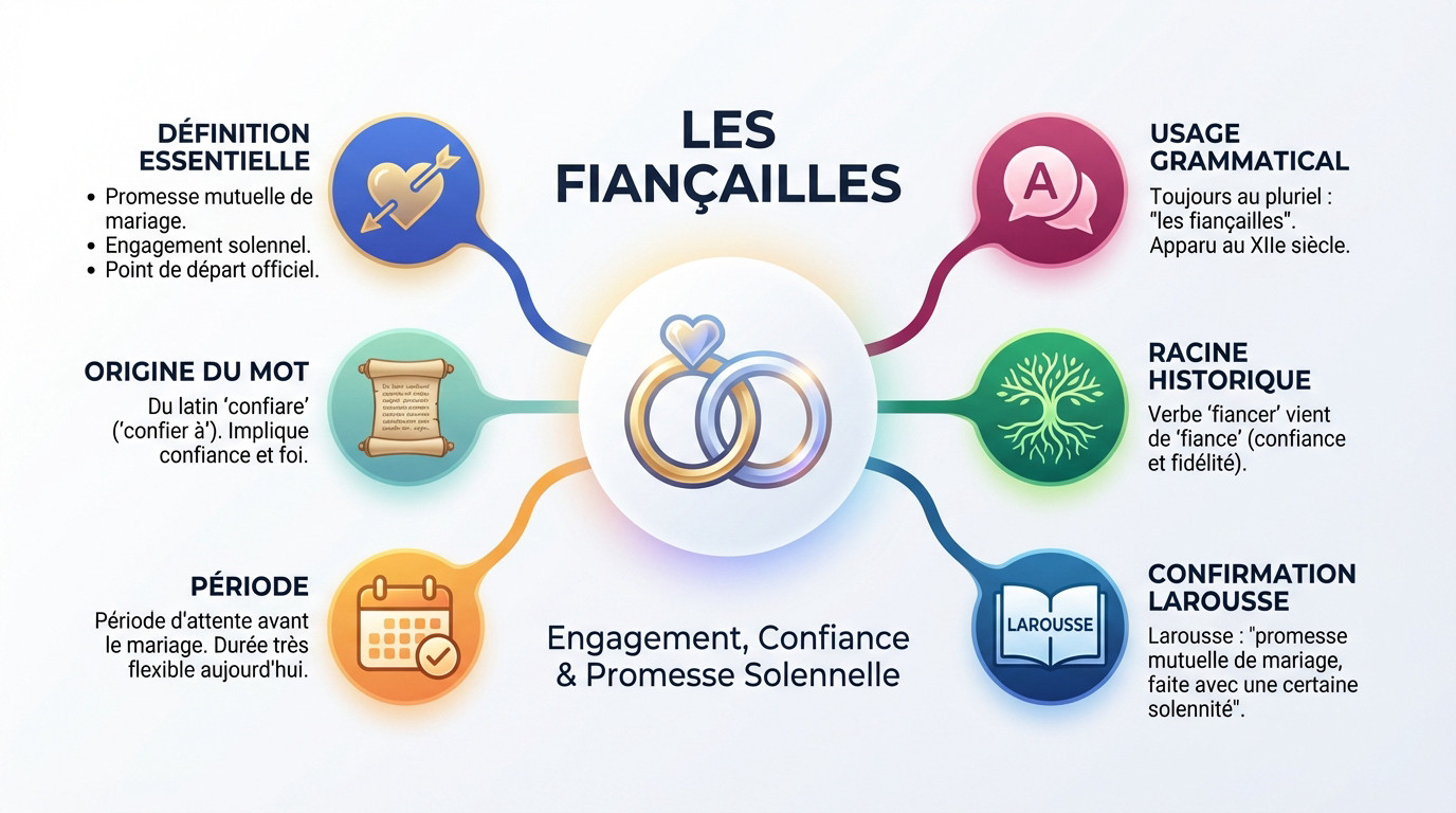 Fiançailles : définition et symbolique de l'engagement 2 Bague de fiançailles symbolisant la définition de la promesse de mariage