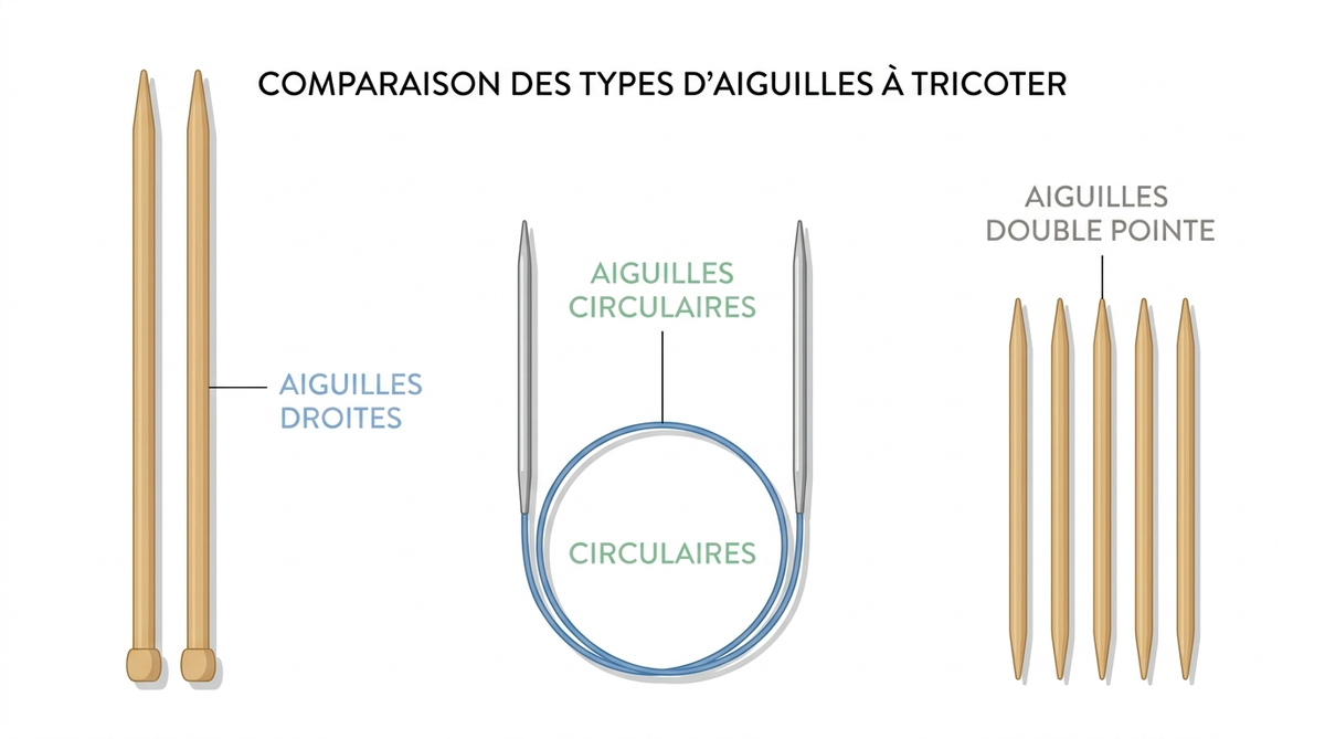 Aiguilles à tricoter : guide complet pour bien choisir 3 aiguilles à tricoter — image 1