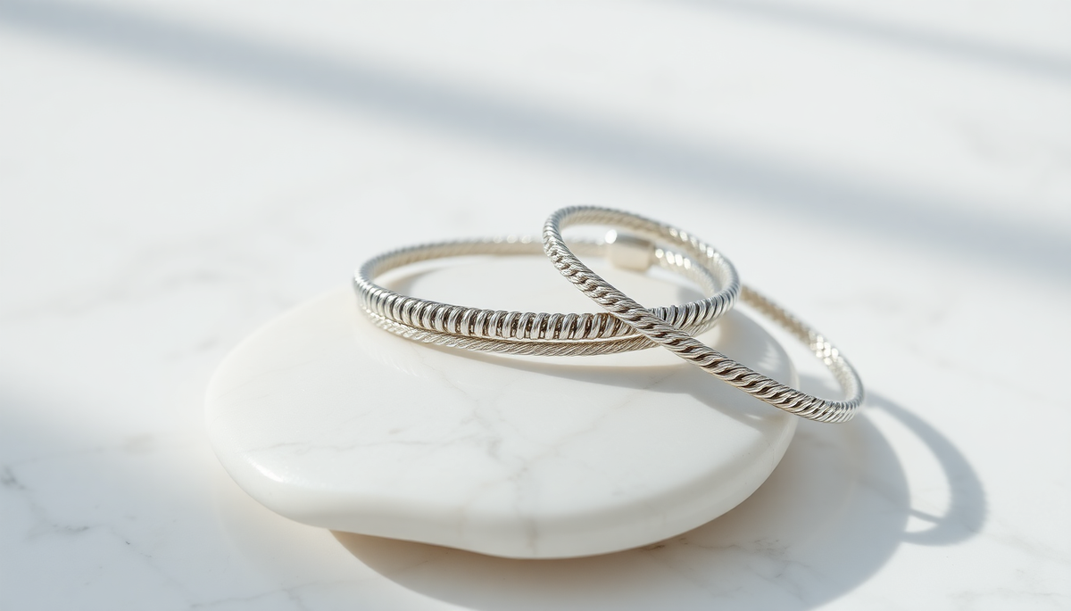 Bracelet argent 925 sterling : collections femme et homme 3 argent bracelet — image 1