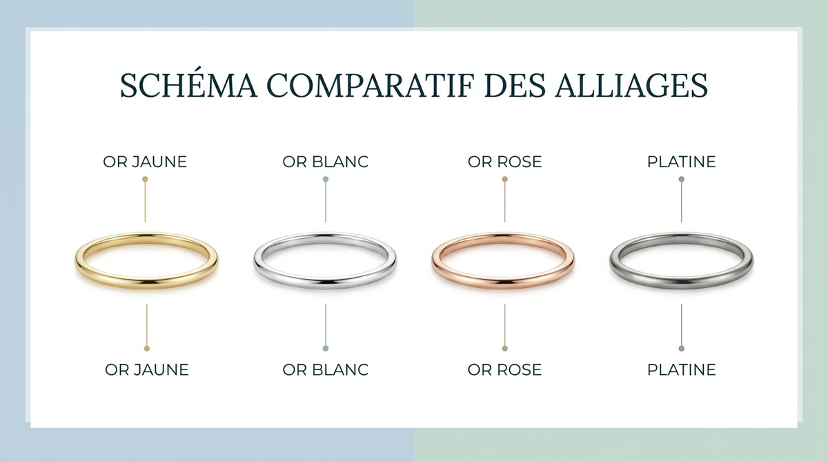 Bague fine en or, argent ou diamant — collection femme 3 bague fine — image 1