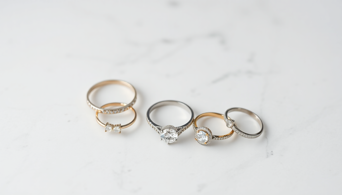 Bague fine en or, argent ou diamant — collection femme 4 bague fine — image 2