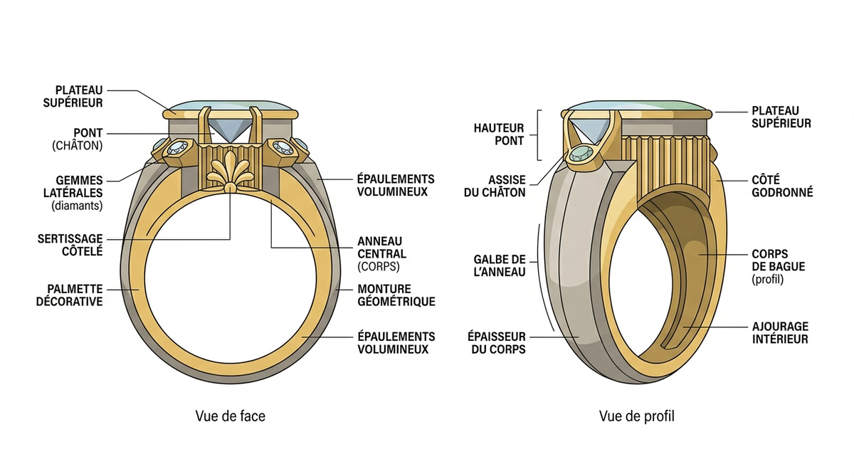 Bague Tank : histoire, styles et guide d'achat expert 4 bague tank — image 2
