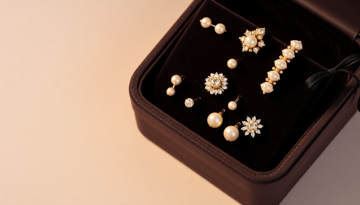 Boucles d'oreilles clip : collection sans perçage 3 boucle d oreille clip — image 1