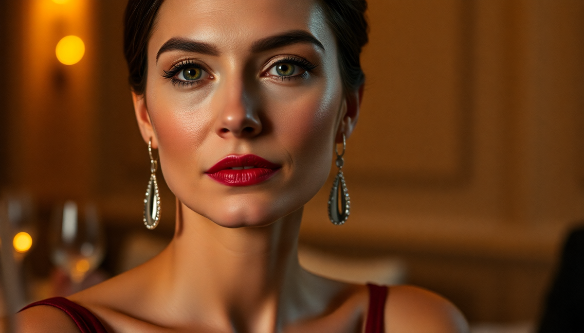 Boucles d'oreilles goutte : élégance et féminité au quotidien 4 boucle d oreille goutte — image 2