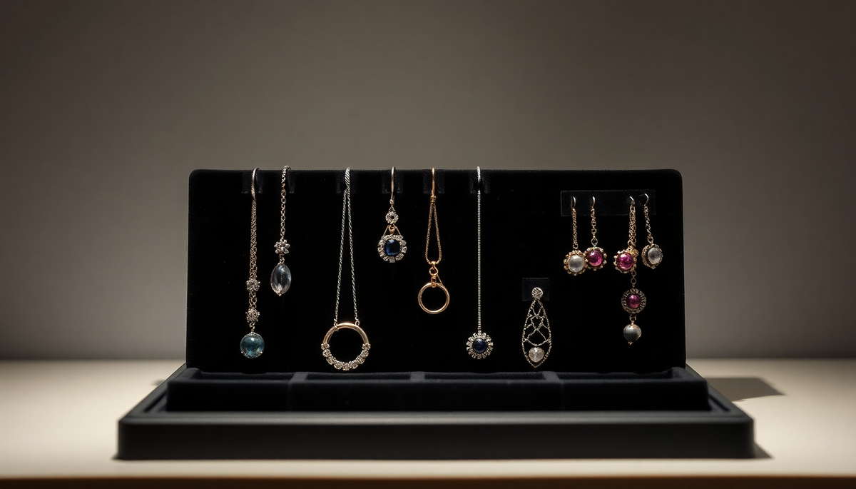 Boucles d'oreilles pendantes femme — Collection 2026 3 boucles d oreilles pendantes — image 1