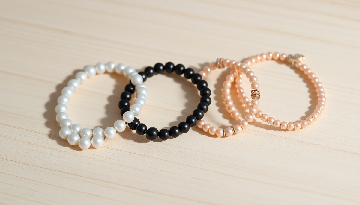 Bracelet perle femme : collection élégante et raffinée 3 bracelet perle femme — image 1