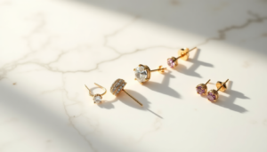 Clous d'oreilles femme : collection élégante et variée 1 clou d'oreille — image à la une