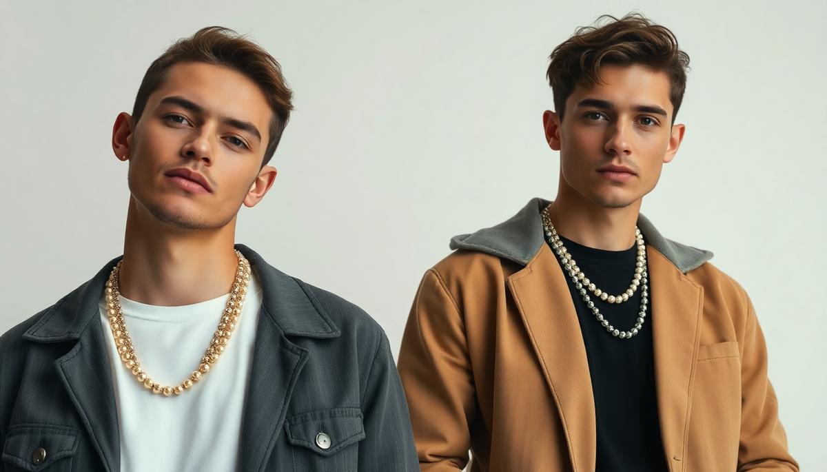 Collier perle homme : styles, significations et sélection 3 collier perle homme — image 1