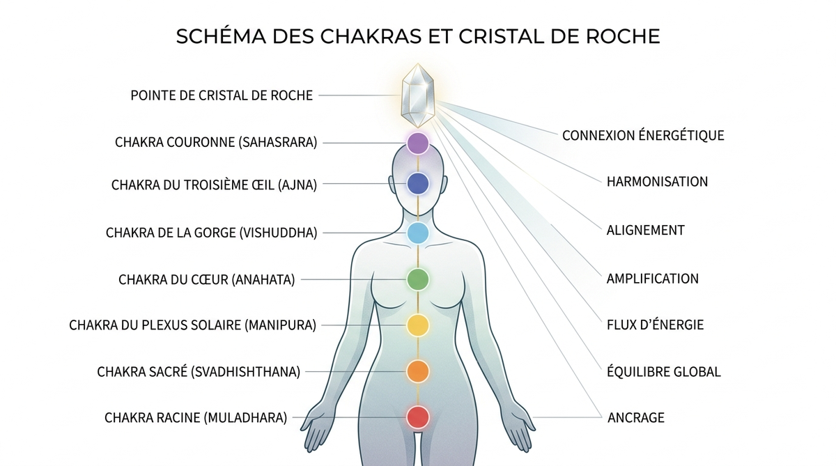 Cristal de roche : définition, propriétés et vertus complètes 4 cristal de roche — image 2