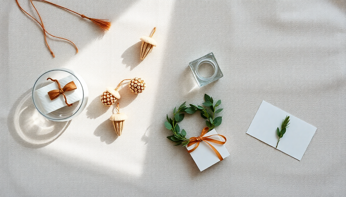 Déco Noël chic à faire soi-même : idées DIY raffinées 3 déco noël chic faire soi-même — image 1