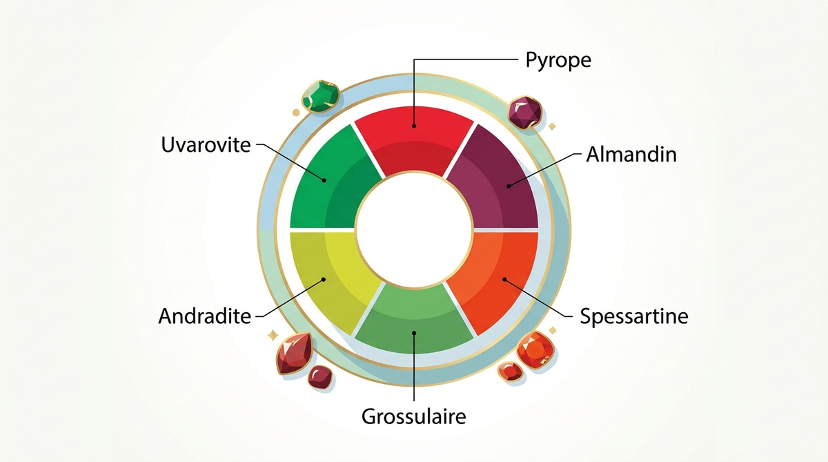 Grenat : origines, couleurs et propriétés de cette gemme 3 grenat — image 1
