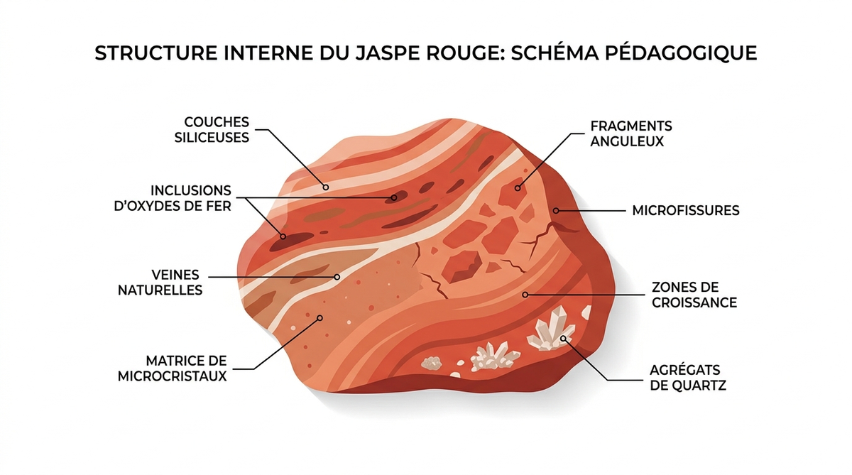 Jaspe rouge : propriétés, vertus et bienfaits en lithothérapie 3 jaspe rouge — image 1