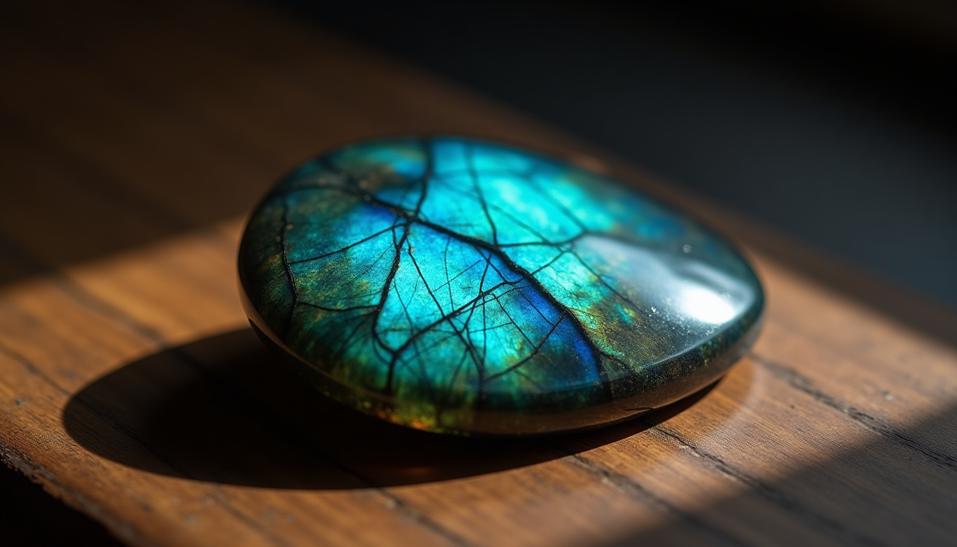 Labradorite Reflet Labradorite : pierre mystérieuse aux reflets irisés | Snake Elegance