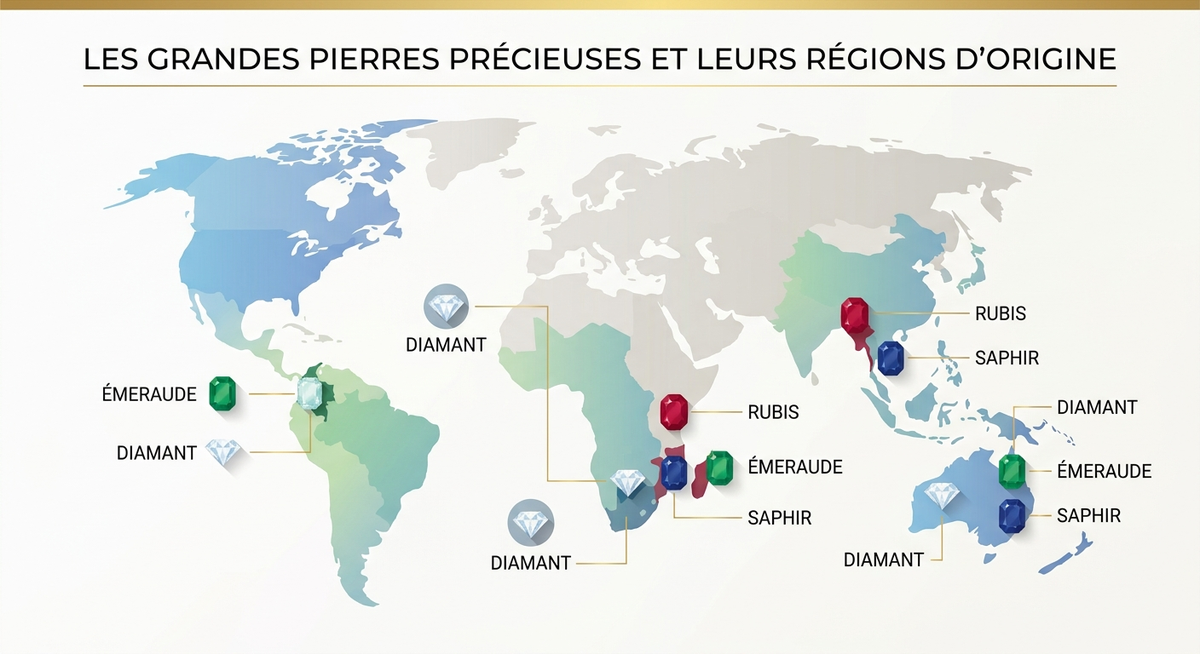 Liste des pierres précieuses : gemmes, propriétés et valeur 4 liste des pierres précieuses — image 2