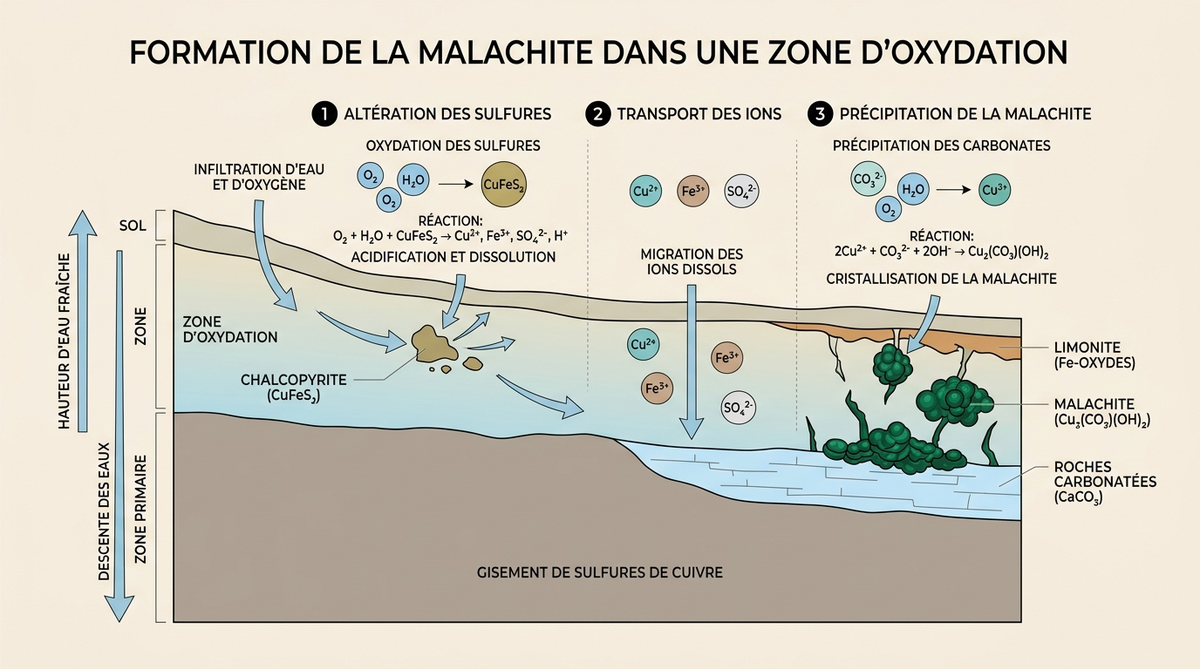 Malachite : guide complet sur ce minéral vert fascinant 3 malachite malachite — image 1