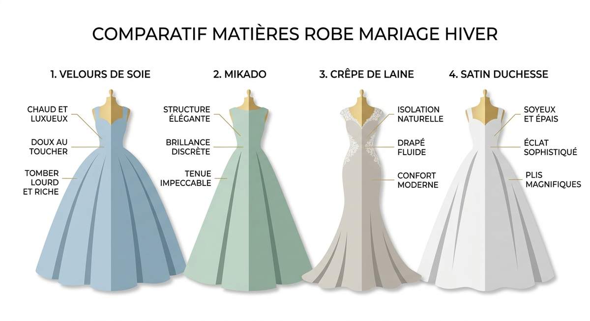 Robe mariage hiver : guide pour mariée et invitée 4 mariage hiver robe — image 2