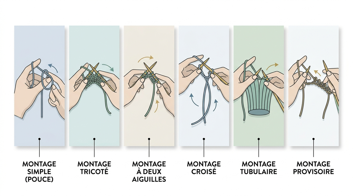 Monter les mailles au tricot : 6 méthodes essentielles 4 monter mailles tricot — image 2