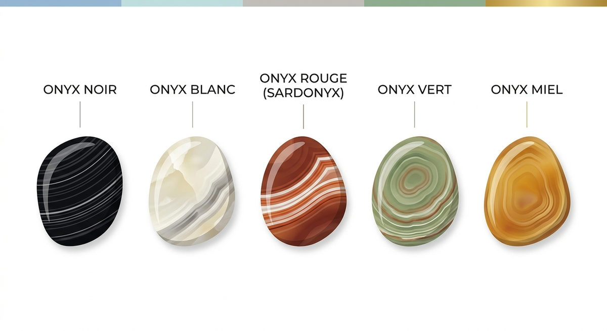 Pierre onyx : définition, propriétés et vertus complètes 3 pierre onyx — image 1
