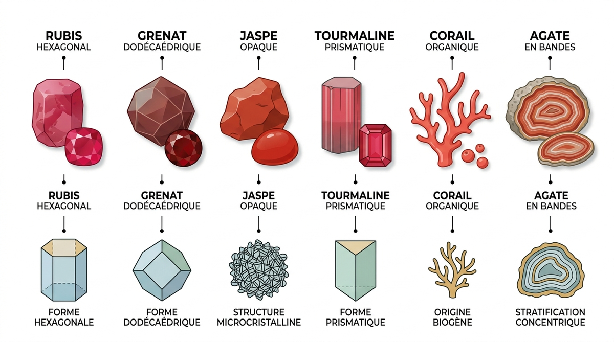 Pierre rouge : guide complet des variétés et vertus 3 pierre rouge — image 1