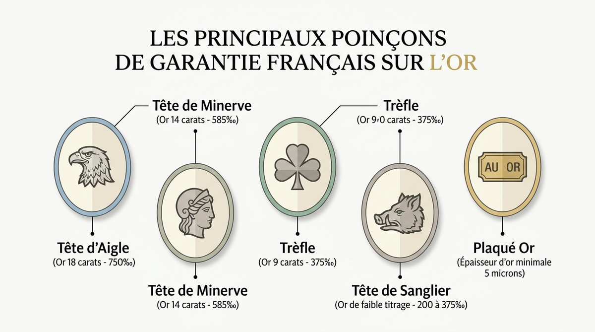 Poinçon or : guide pour identifier vos bijoux 3 poinçon or — image 1