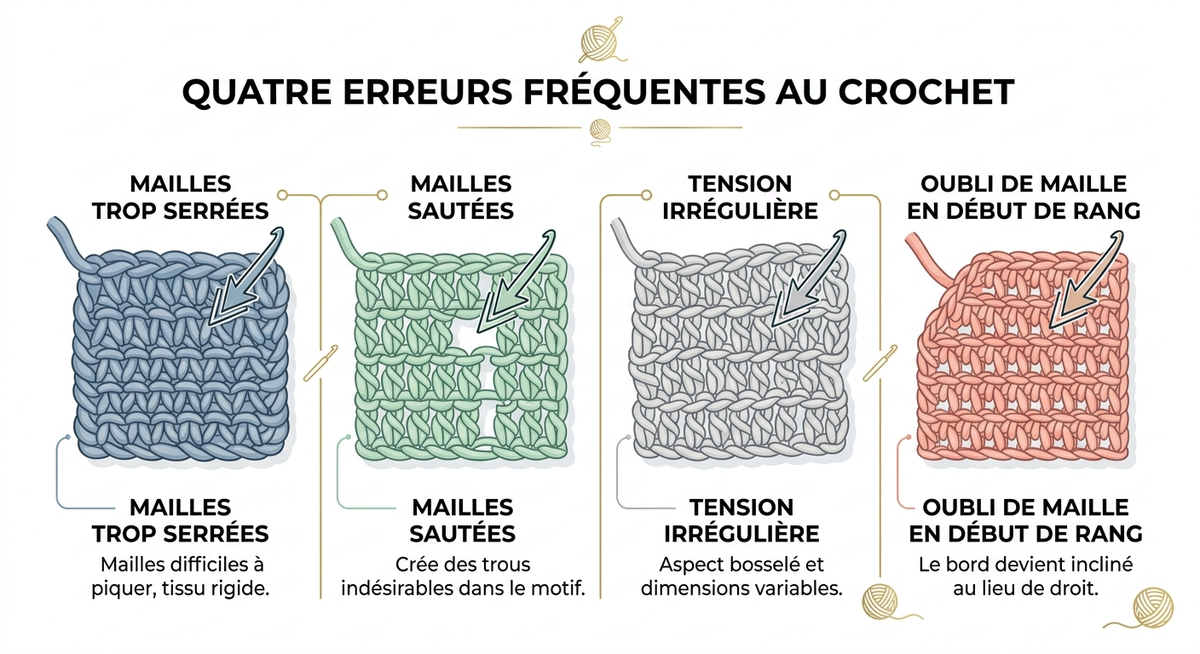 Points de crochet : guide complet pour débutants 4 points crochets — image 2