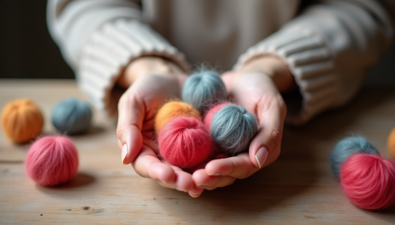 pompon en laine — image à la une