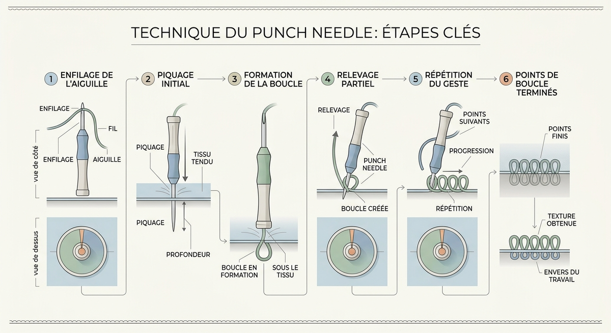 Punch Needle : guide complet pour bien débuter 3 punch needle — image 1