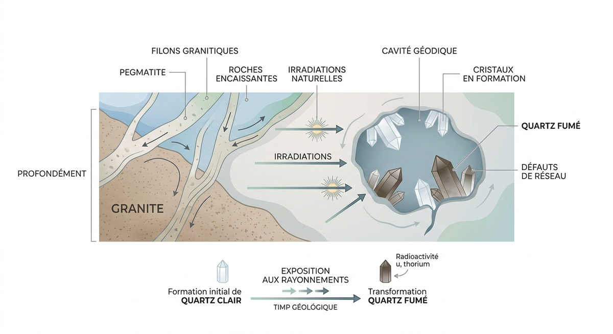 Quartz fumé : tout savoir sur cette pierre fascinante 3 quartz fumé — image 1