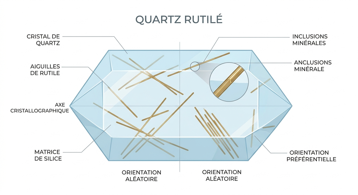 Quartz Rutile : Guide Complet pour Acheter et Choisir 3 quartz rutile — image 1