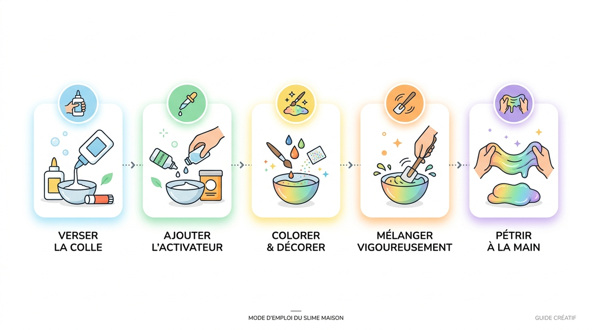Recette slime maison sans borax : guide facile et sûr 3 recette slime — image 1