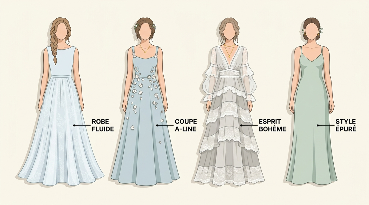 Robe de mariée champêtre : styles, coupes et tendances 3 robe de mariée champetre — image 1