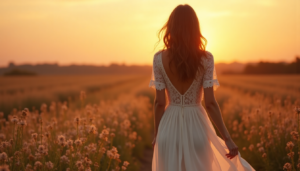 robe de mariée champetre — image à la une