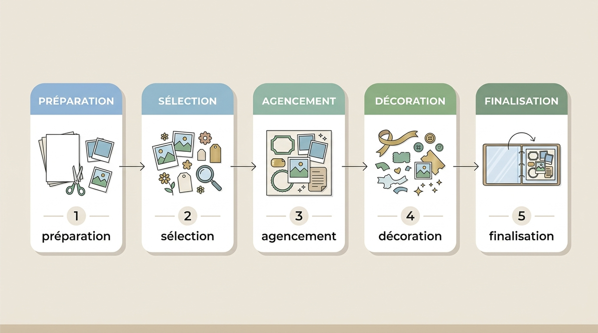 Scrapbooking débutant : matériel, tutoriel et kits comparés 3 scrapbook — image 1